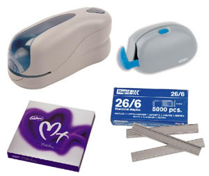 Rapid 20EX Electric Stapler [and 12EXC Electric